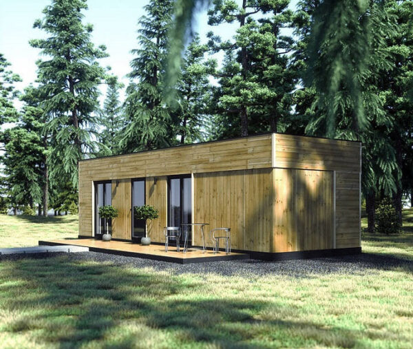 Casa móvil contenedor T1 35 m²